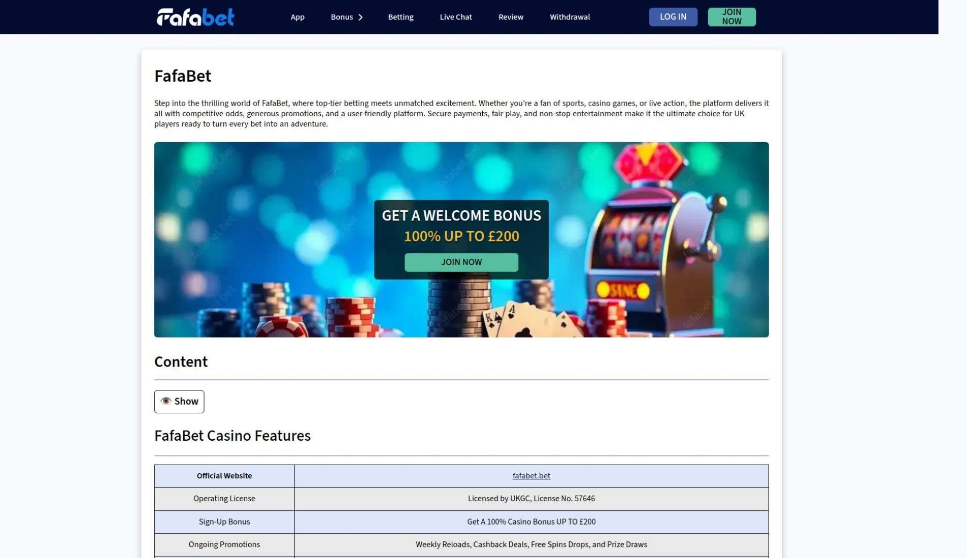 FafaBet Registration In United Kingdom: Step-By-Step Account Setup  