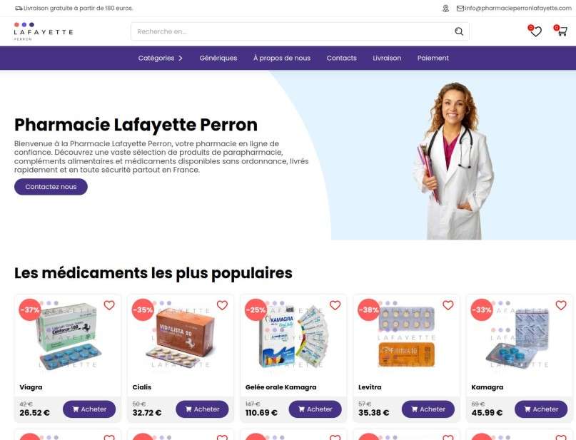 Doliprane À Pharmacie Lafayette Perron En France : Achat Et Conseils D’Usage