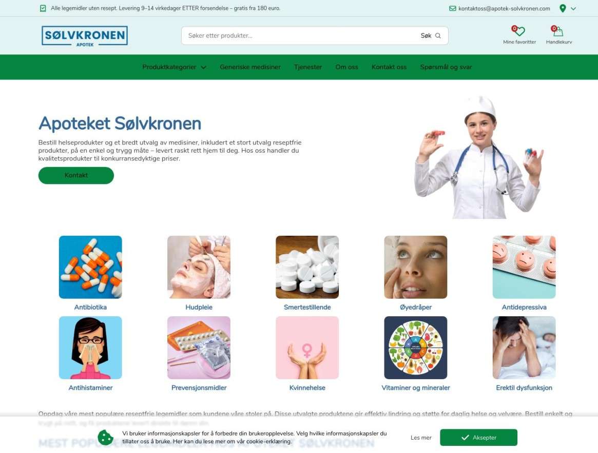 Sertraline From Apoteket Sølvkronen In Norway: Prescription Process And Guidance