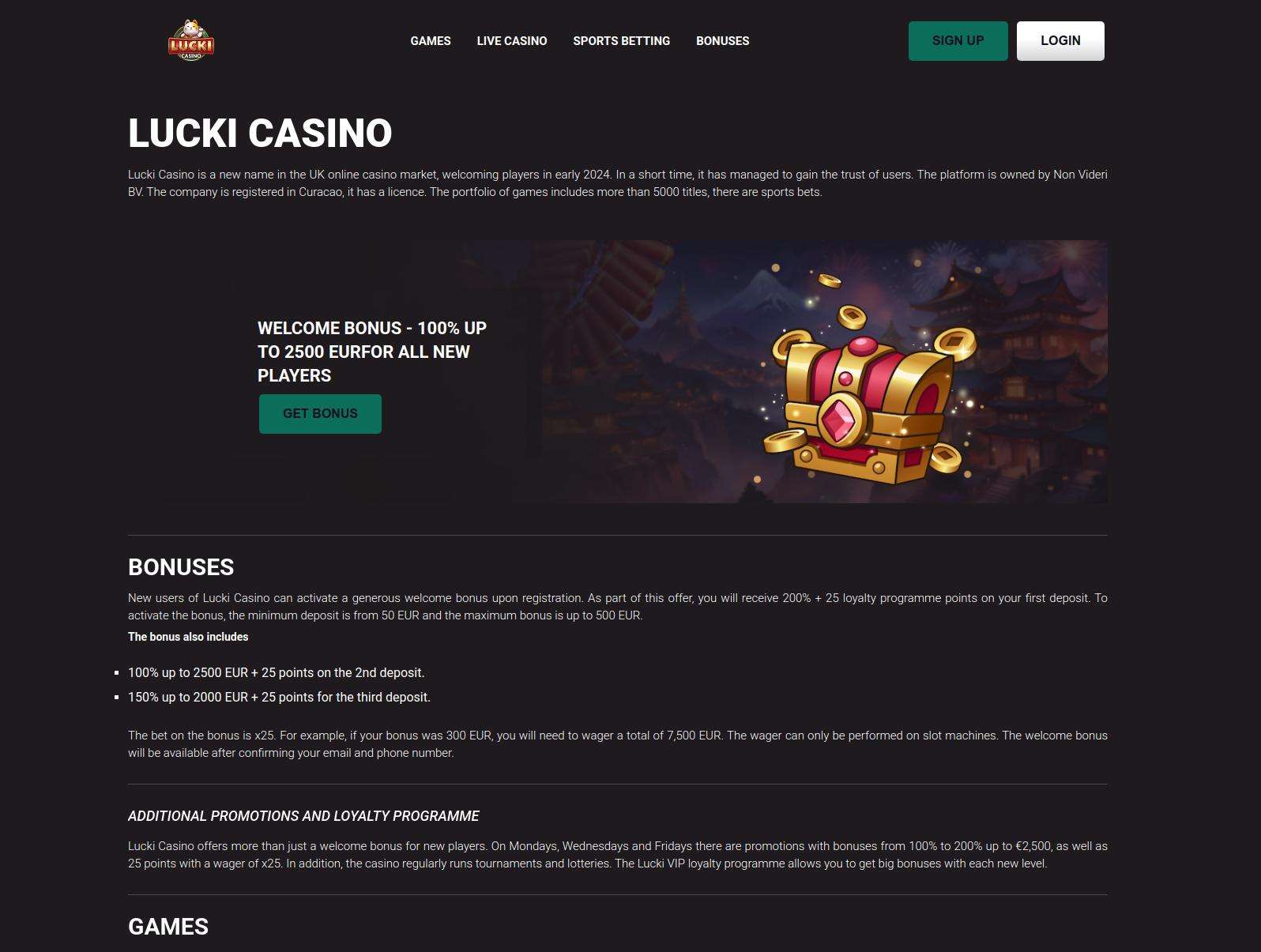 Lucki Casino Promo Code: Where To Enter It And What You Get  