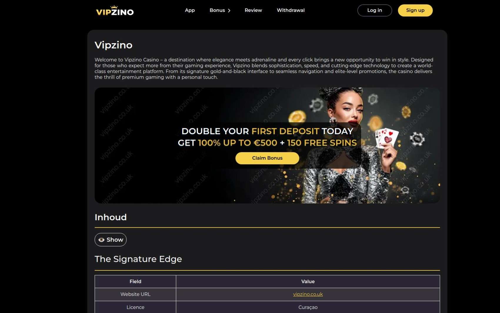 Vip Zino Registration: How To Create An Account In The UK