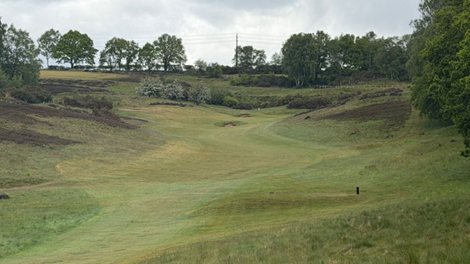 The 11th hole at Hollinwell Golf Club in England.