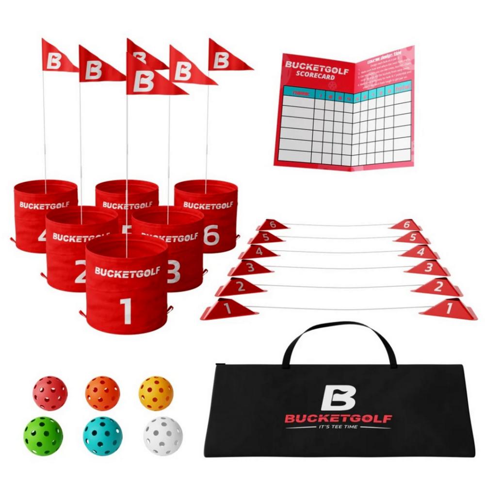 BucketGolf 6-Hole Golf Game Set