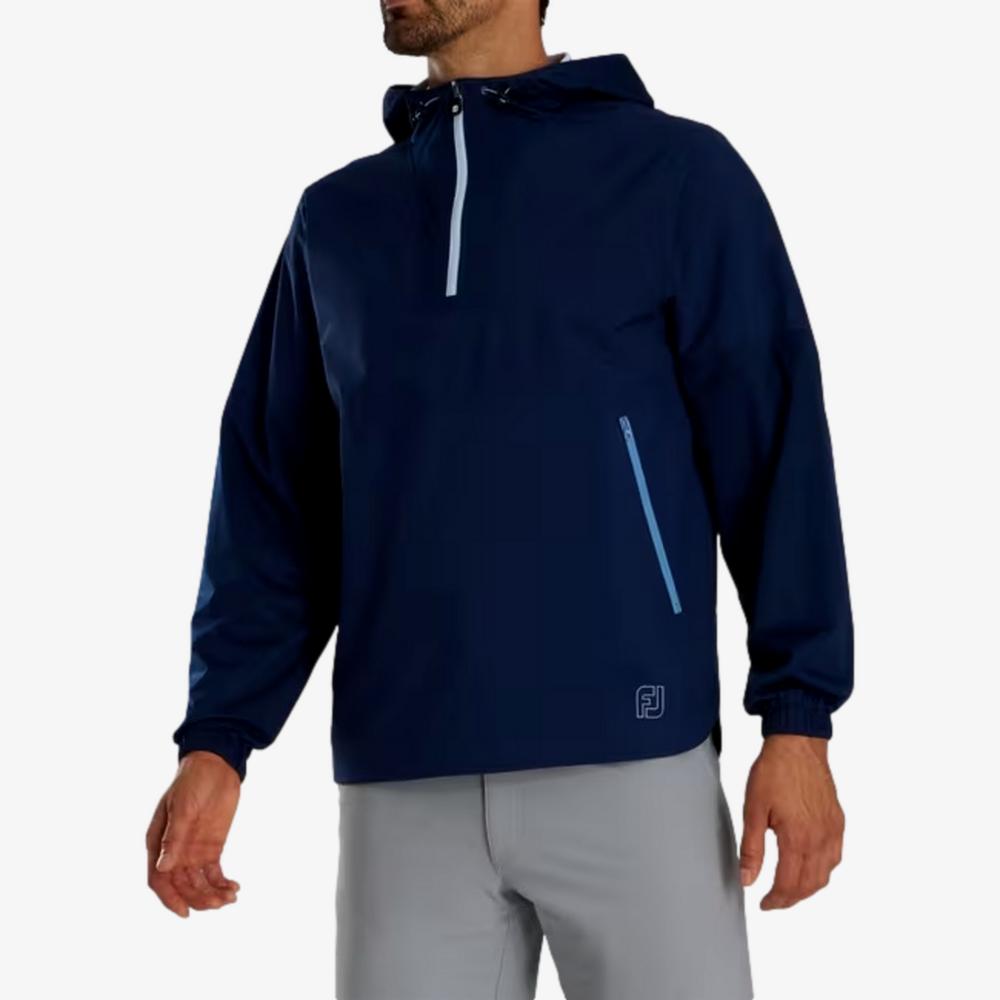 FootJoy HydroLite X Rain Hoodie, Navy, XL