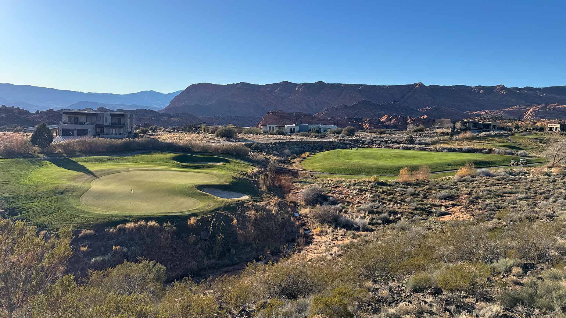 A golf course in Utah