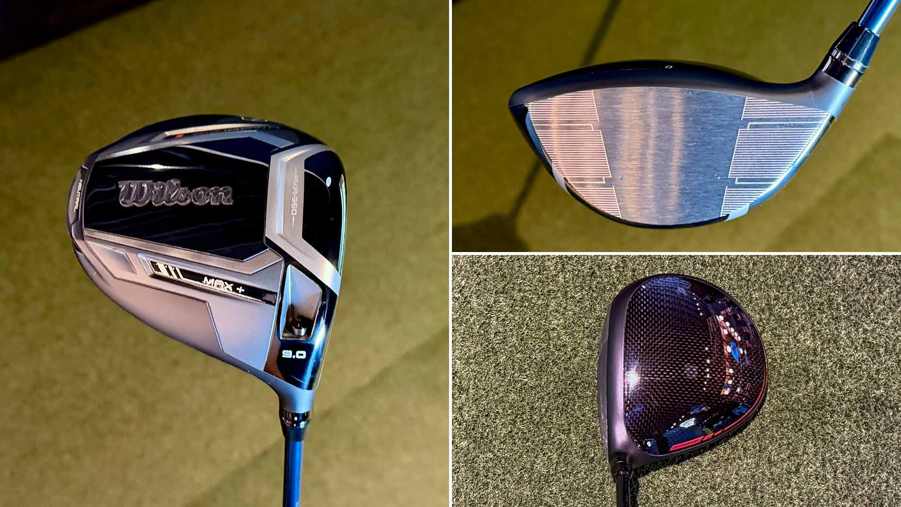 Wilson Dynapwr Max+ driver from all angles.