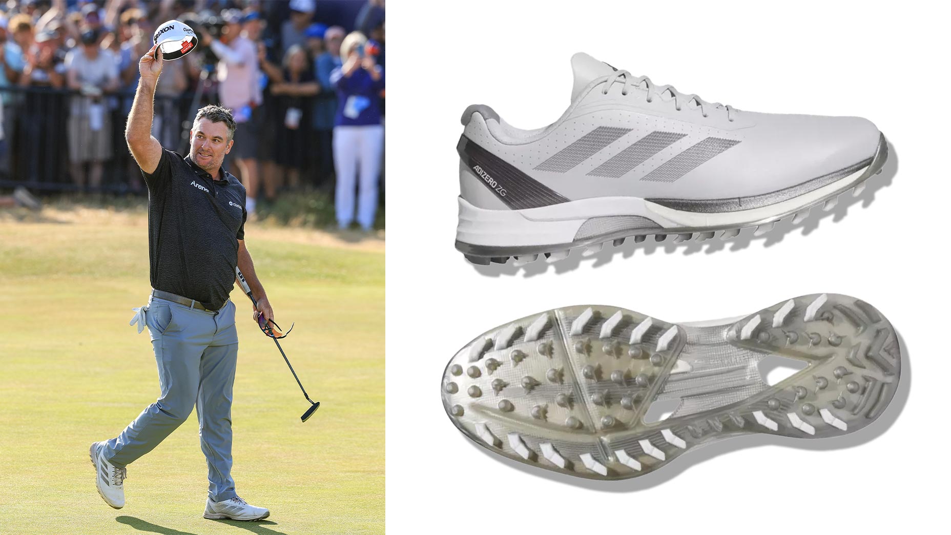 Ryan Fox won the Open Championship wearing these tech-infused spikeless shoes