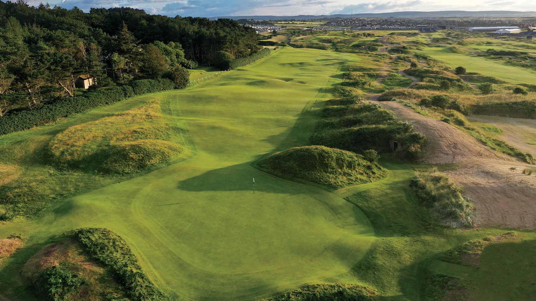 The 4th hole at Royal Portrush.
