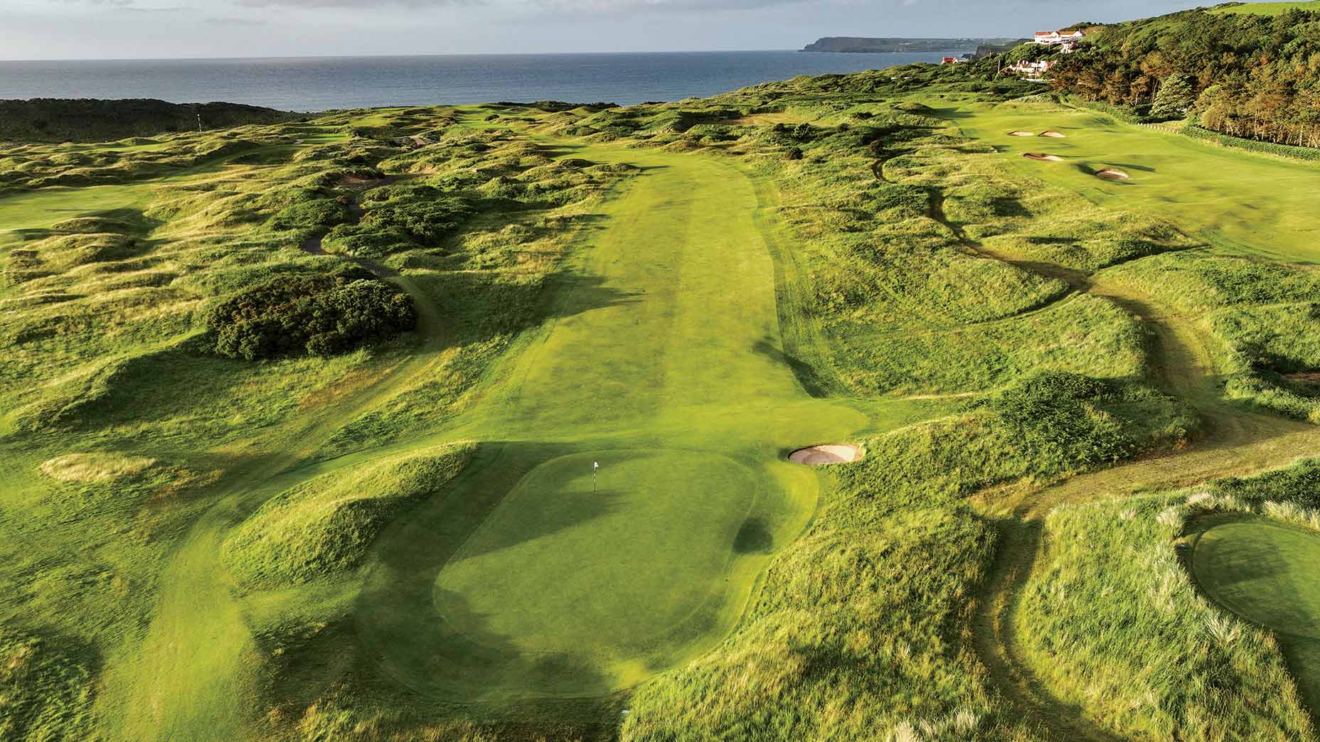 The 11th hole at Royal Portrush.