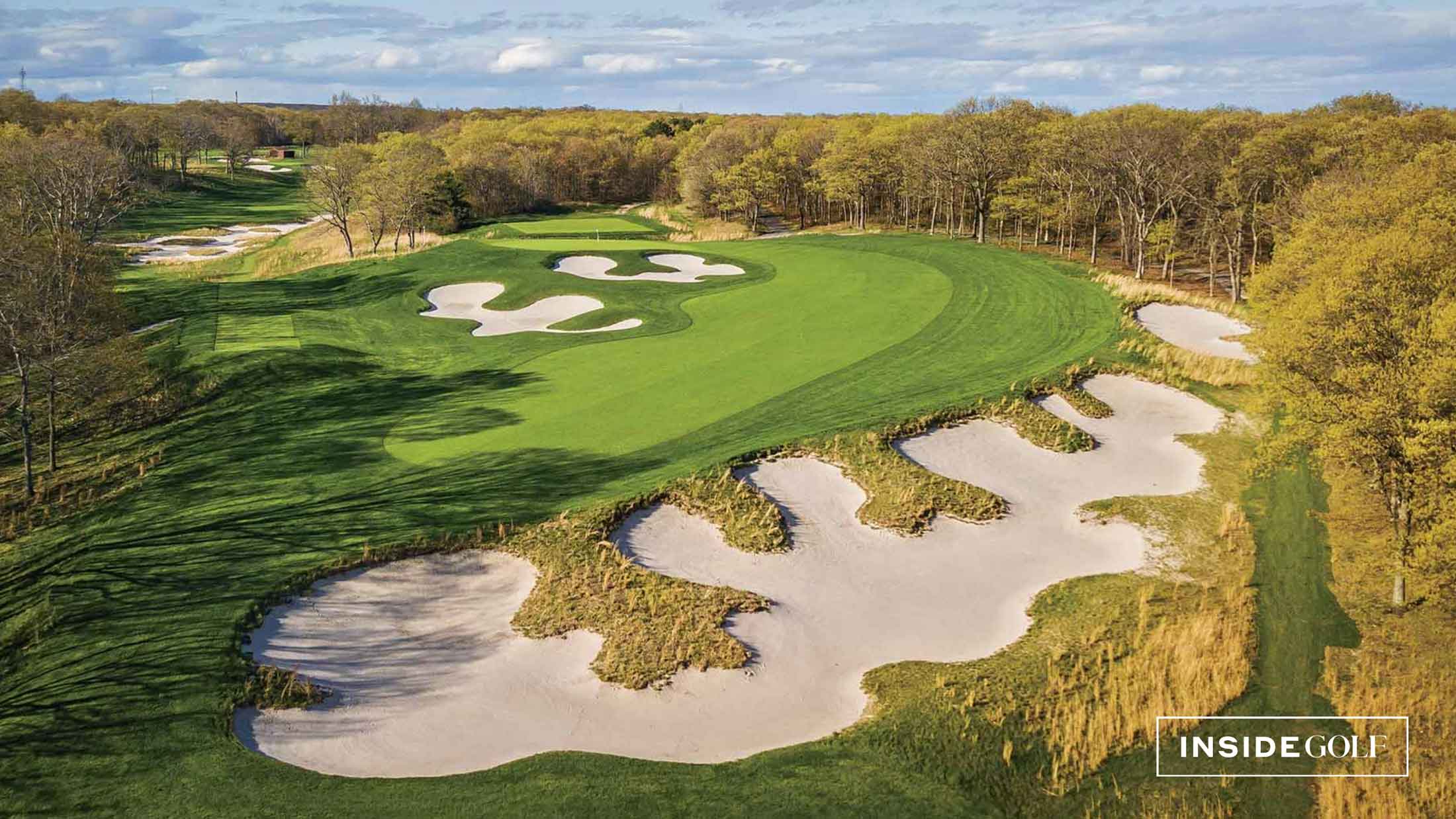 the 4th hole at bethpage black