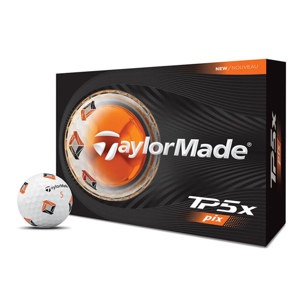 TaylorMade 2026 TP5x Pix Golf Balls