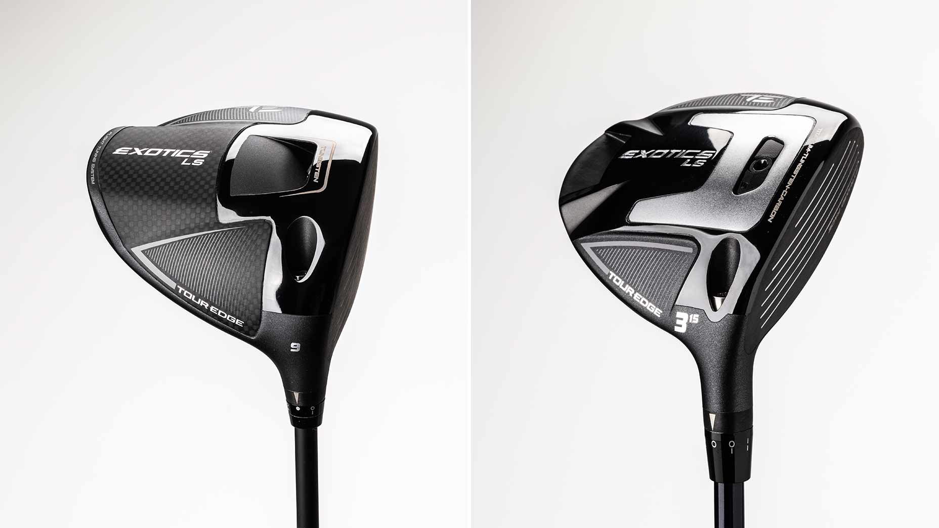 Exotics LS Driver and fairway wood.