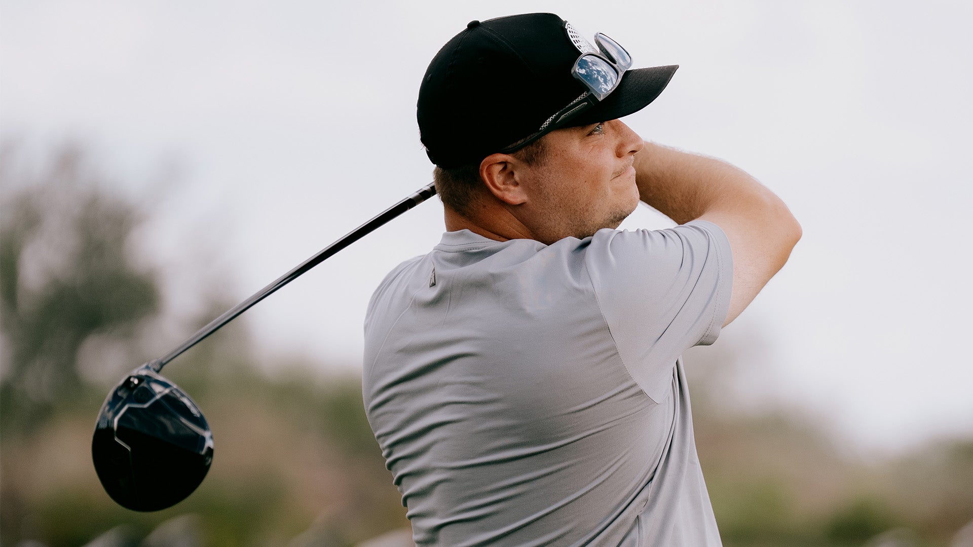Jake Morrow swings the PXG Lightning Tour Mid Driver