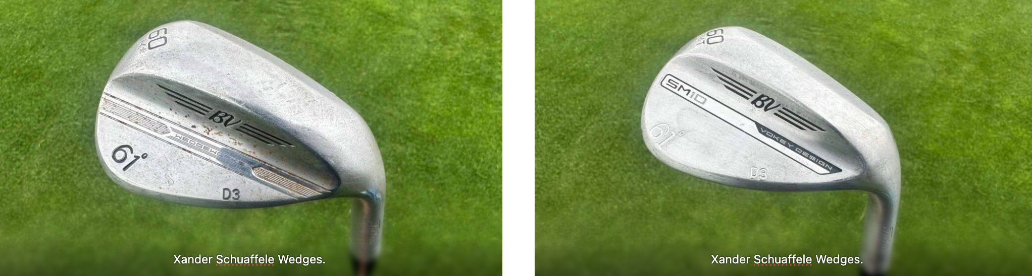 wedges at pga
