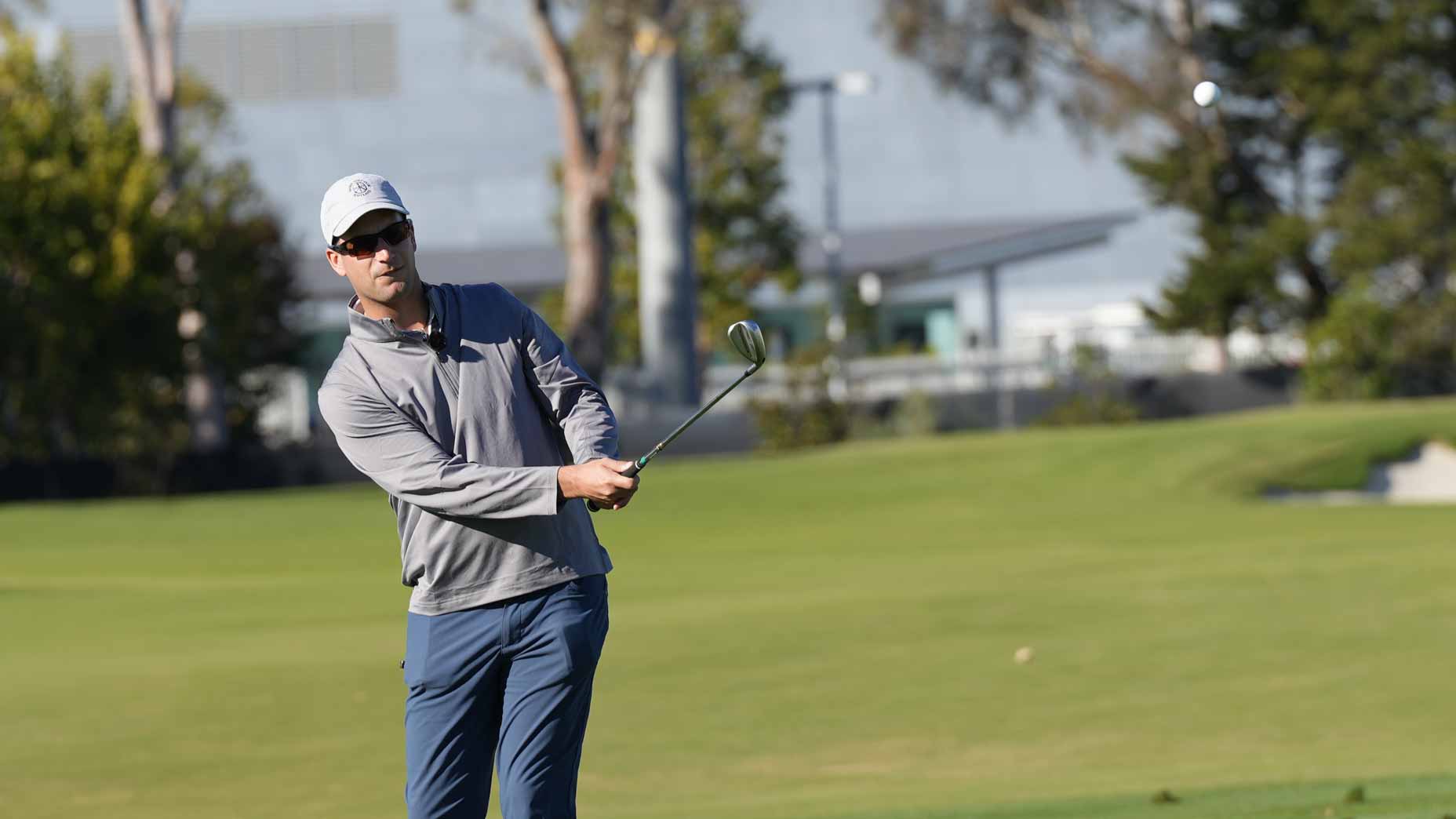 Jack Hirsh during his Vokey SM11 fitting at the Titleist Performance Institute.