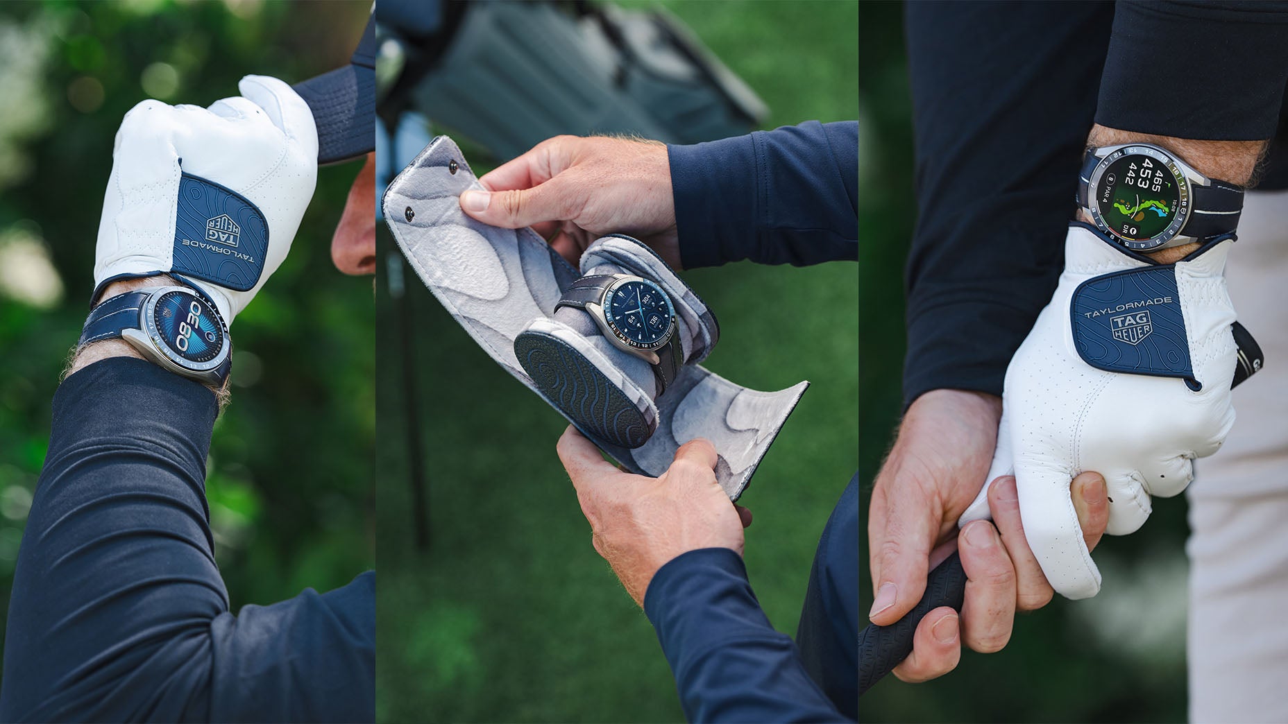 TAG Heuer x TaylorMade connected golf watch