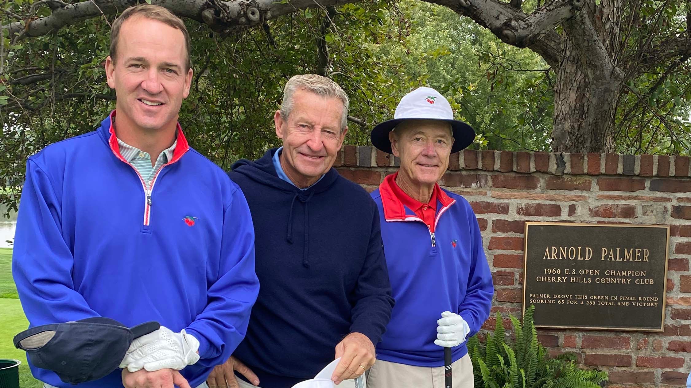 peyton manning, bob ford and clayton cole and smith cole event