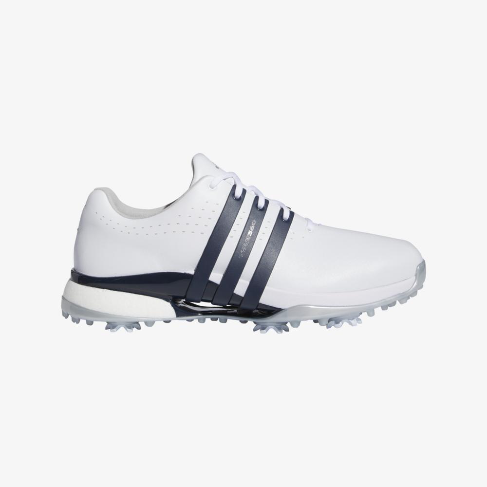 TOUR360 '24 Boost Men's Golf Shoe, White/Navy, 9.5 M - adidas Spiked