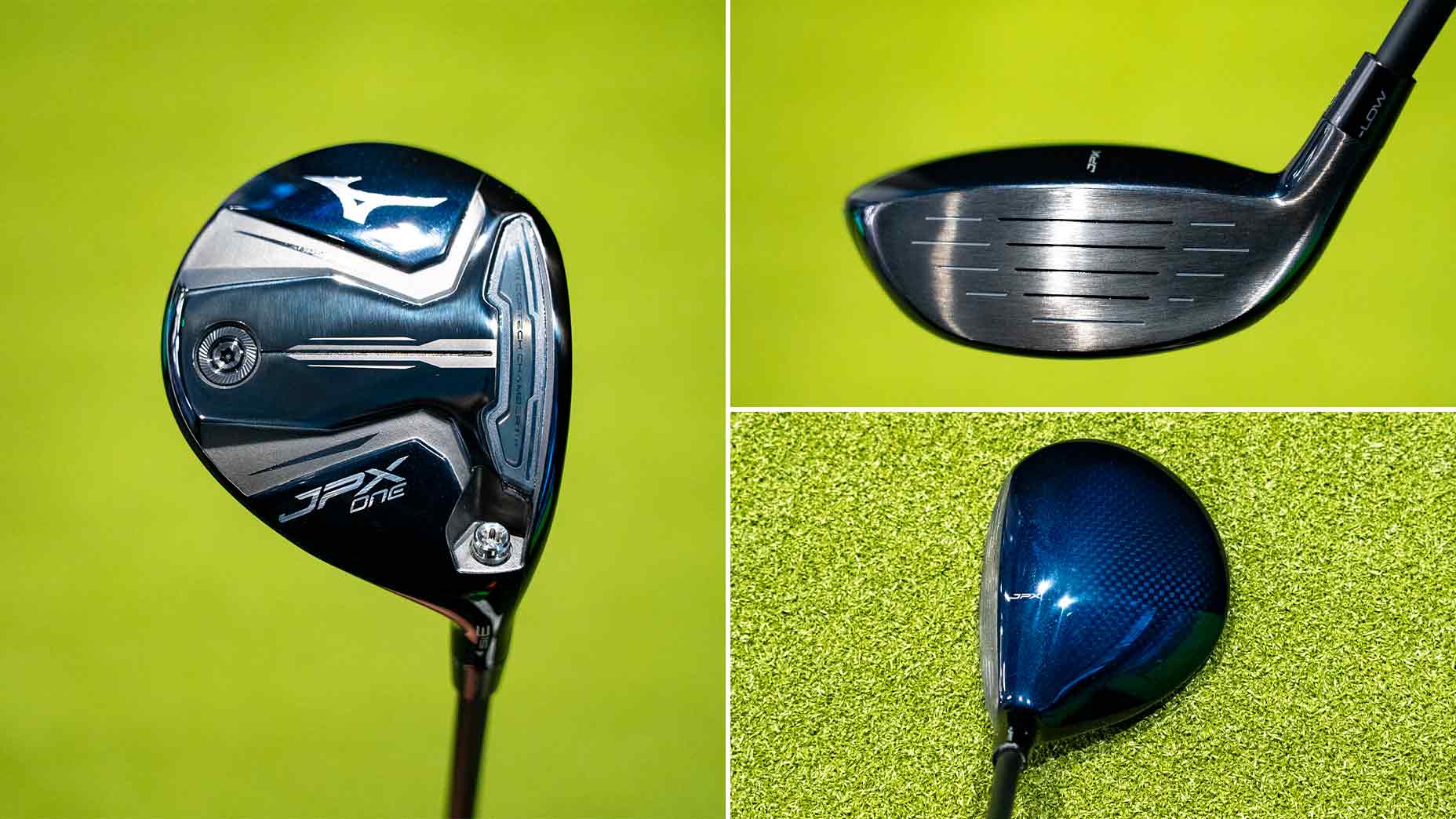 Mizuno JPX One fairway woods.