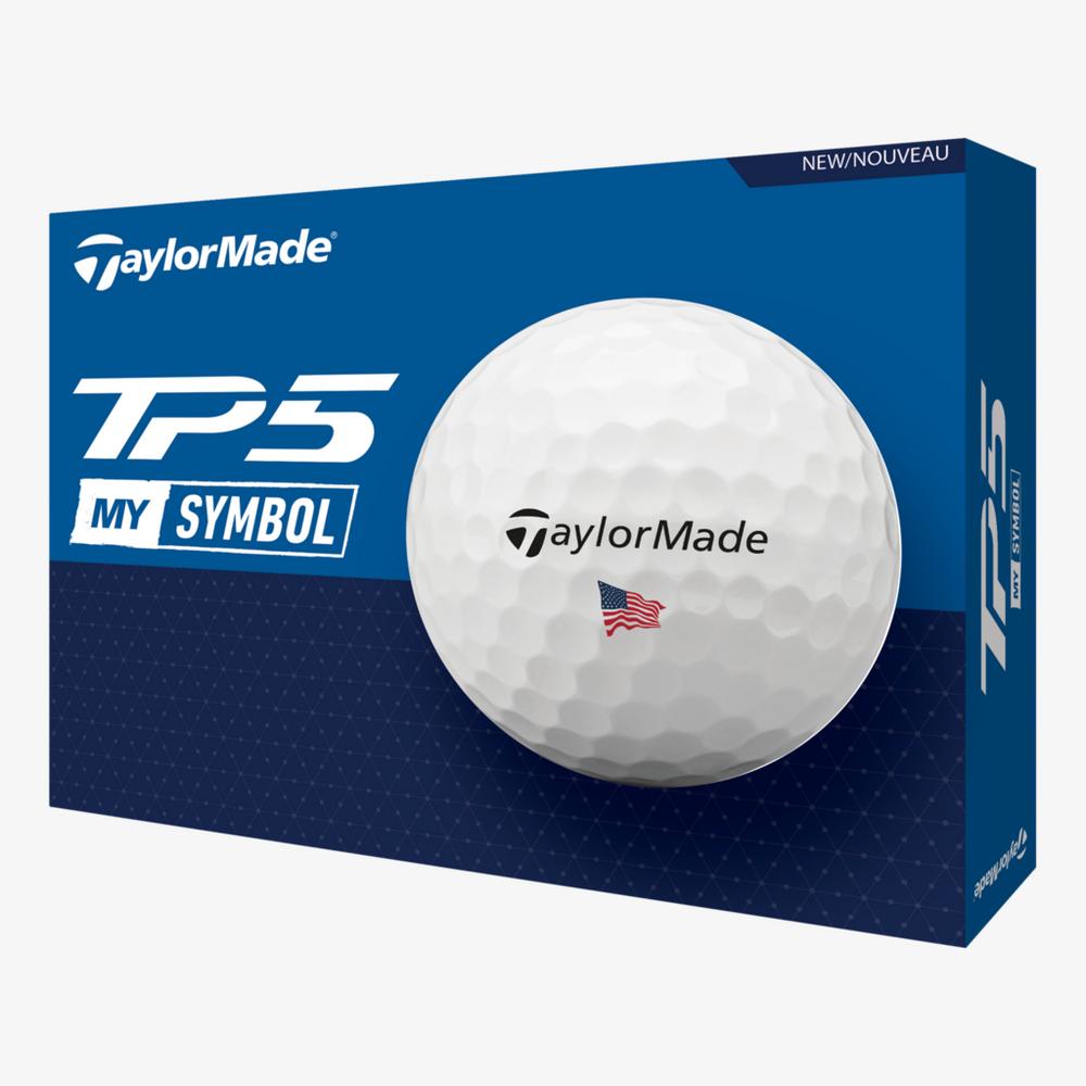 TP5 MySymbol USA 2024 Golf Balls, White - TaylorMade