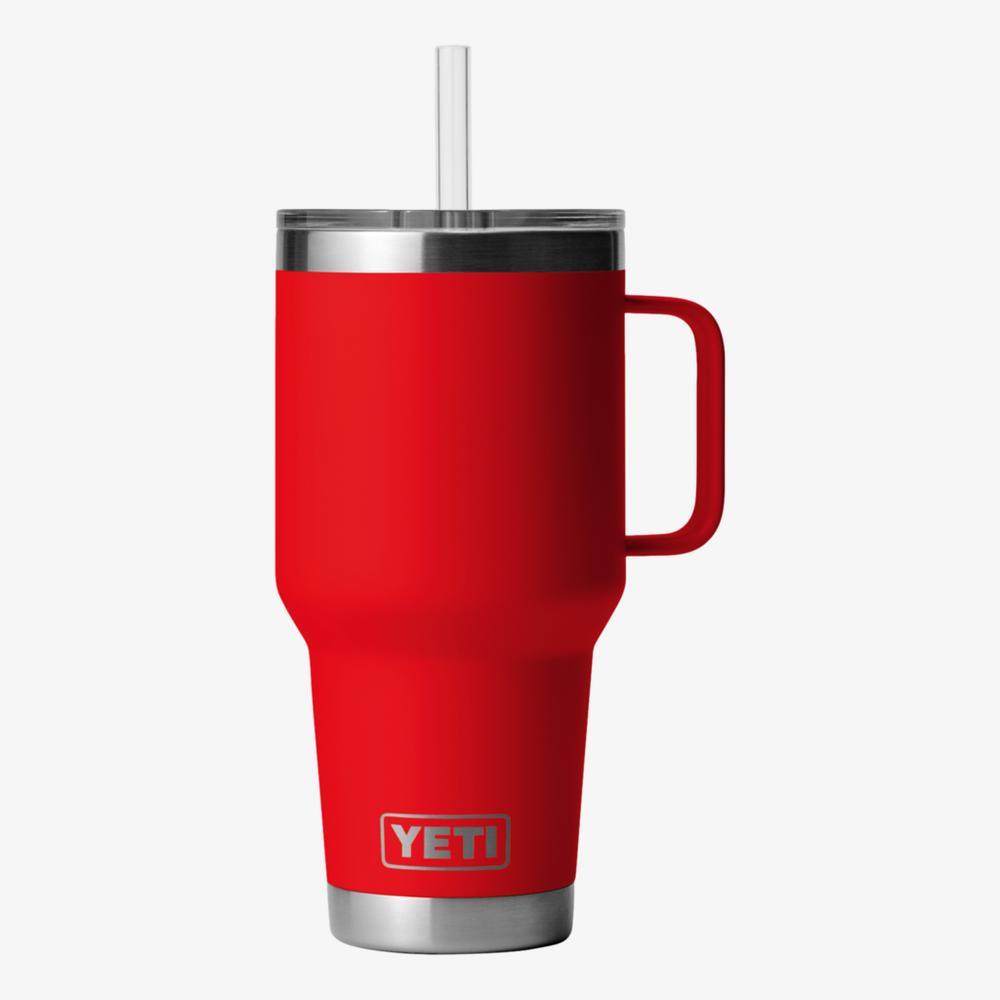 Rambler 35 oz Mug w/ Straw Lid, Rescue Red - Yeti Golf