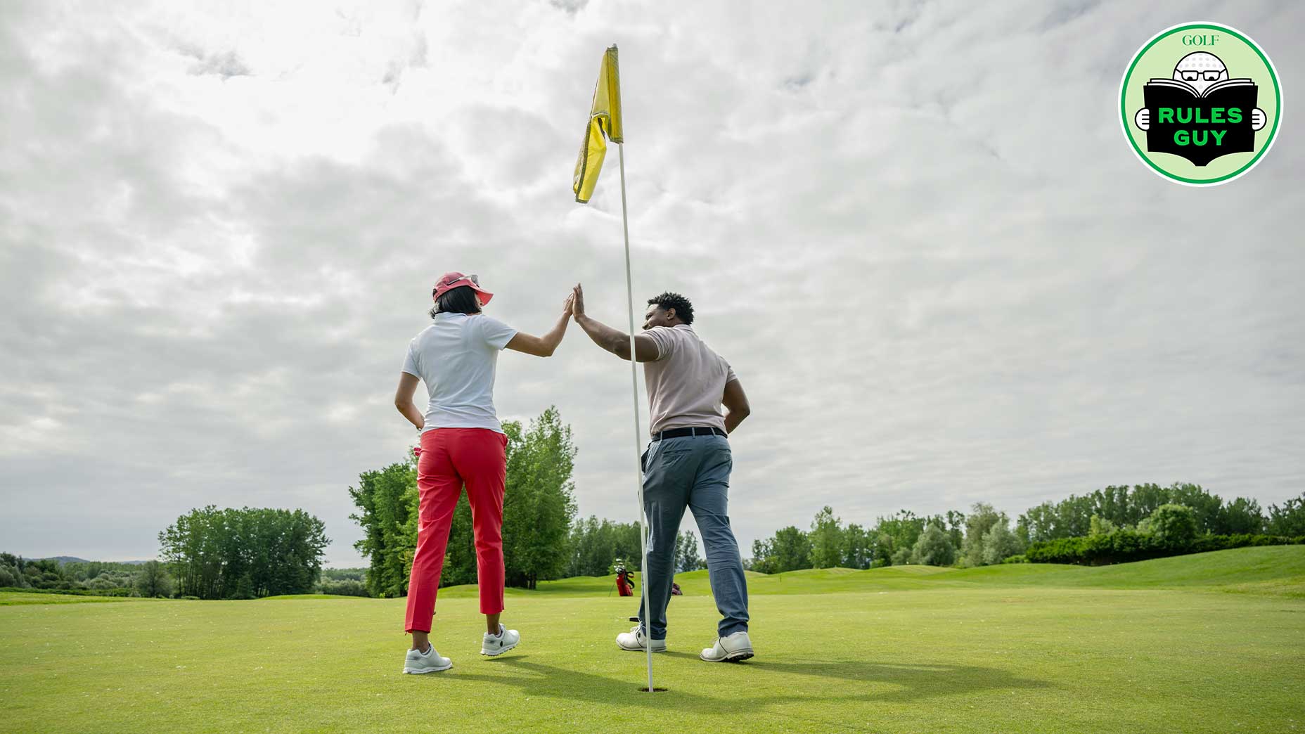 Rules Guy: I abandoned my lost ball &mdash; then found it in the hole! What now?