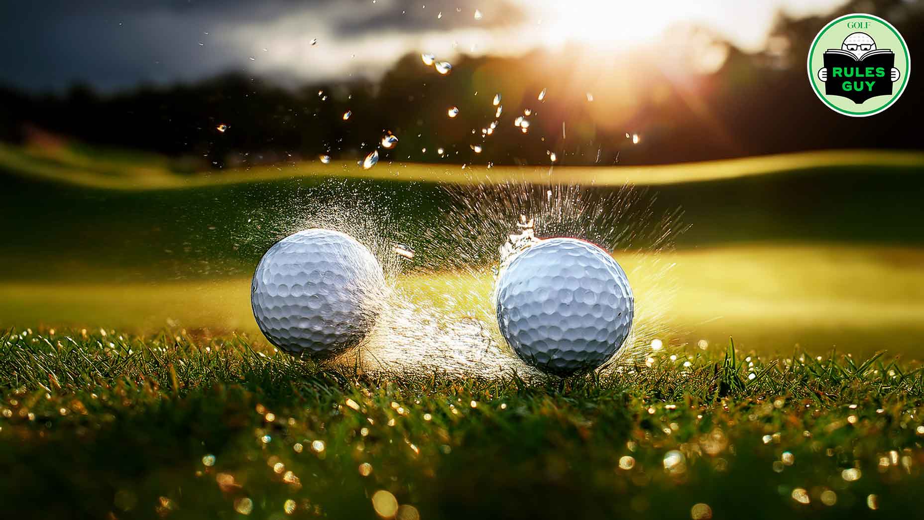 Rules Guy: My playing partner's ball collided with mine before I could mark. Now what?
