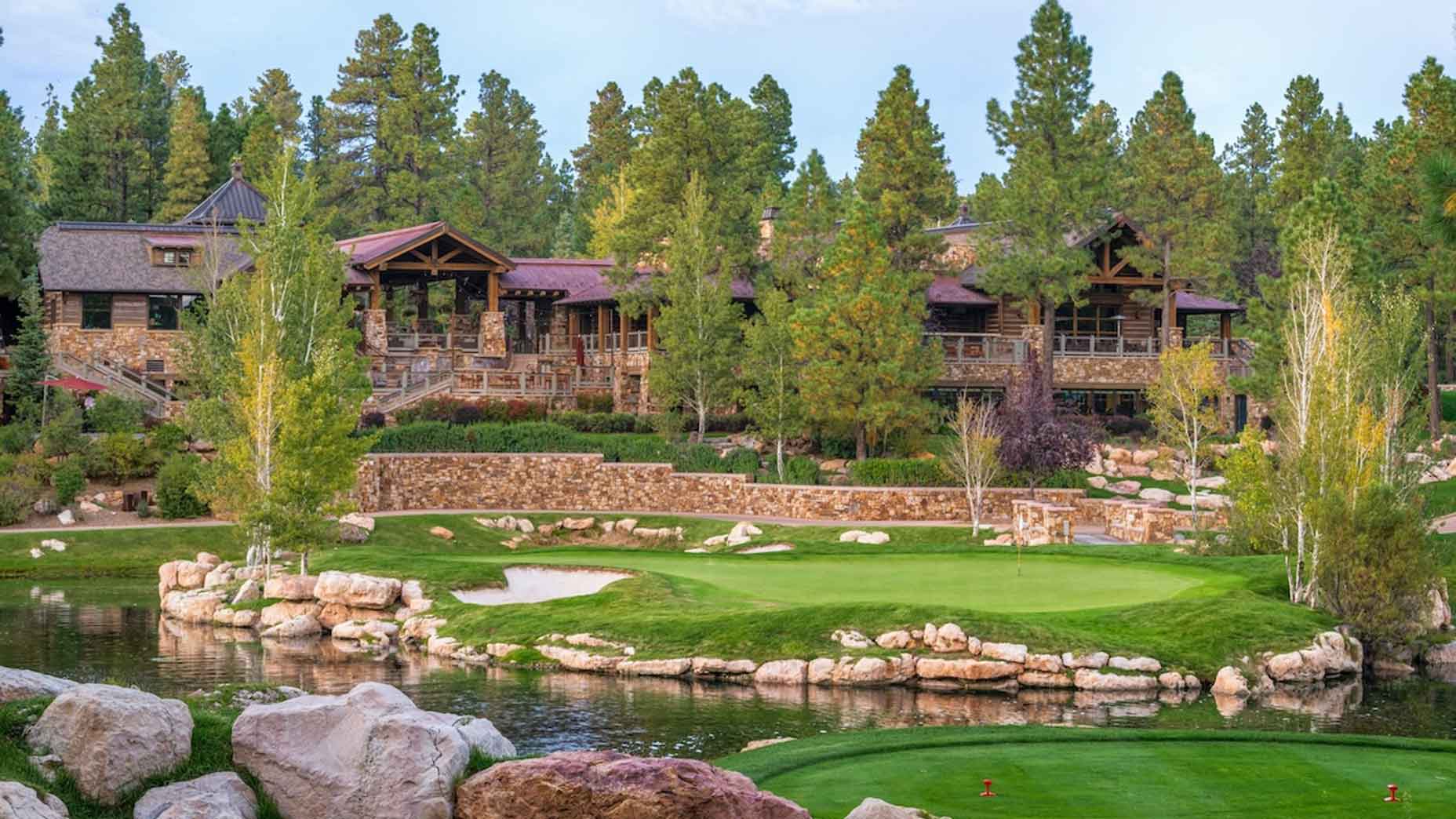 Pine Canyon's clubhouse.