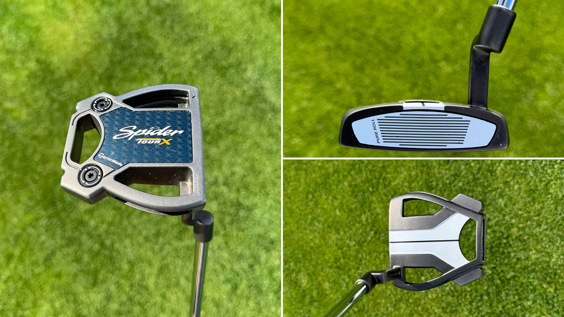 Scottie Scheffler's TaylorMade Spider putter.