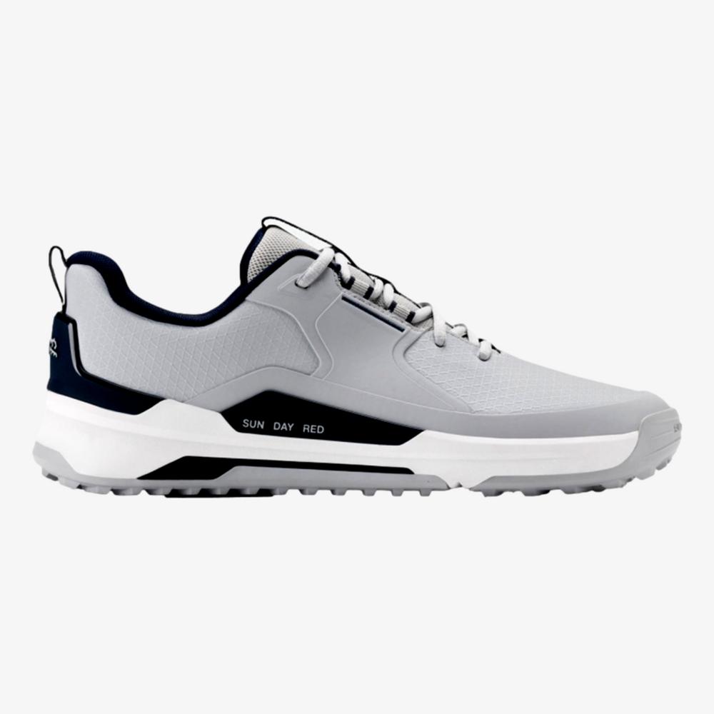 Sun Day Red Presidio Men's Spikeless Golf Shoes