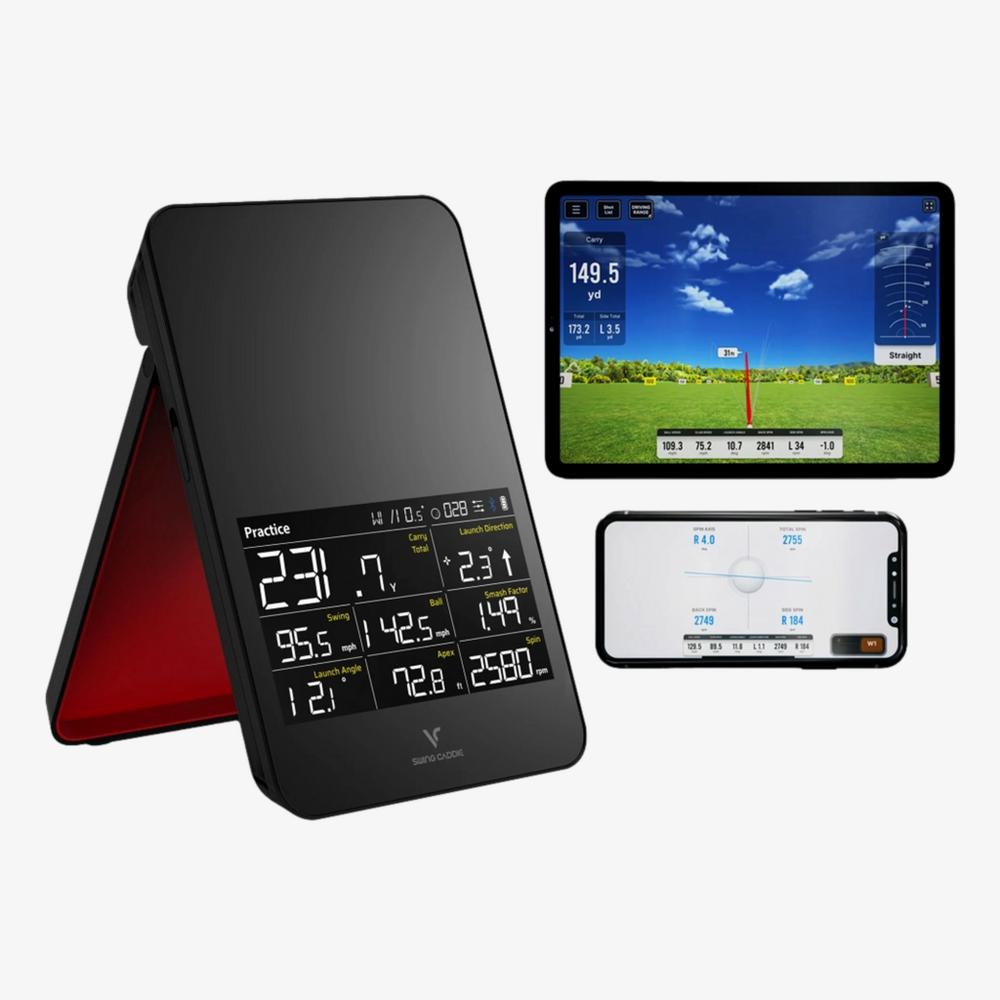 Voice Caddie SC4 PRO Launch Monitor & 3D Driving Range Simulator