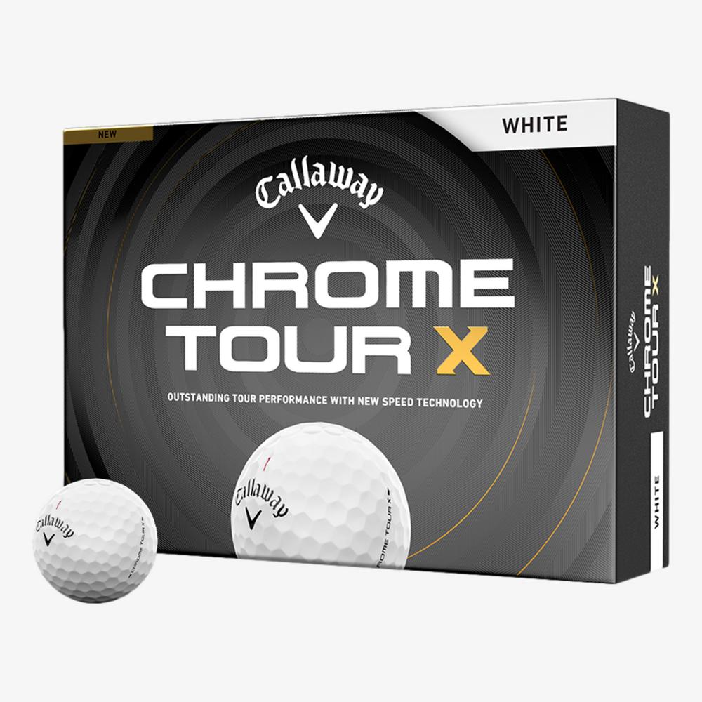 Callaway Chrome Tour X 2026 White Golf Balls