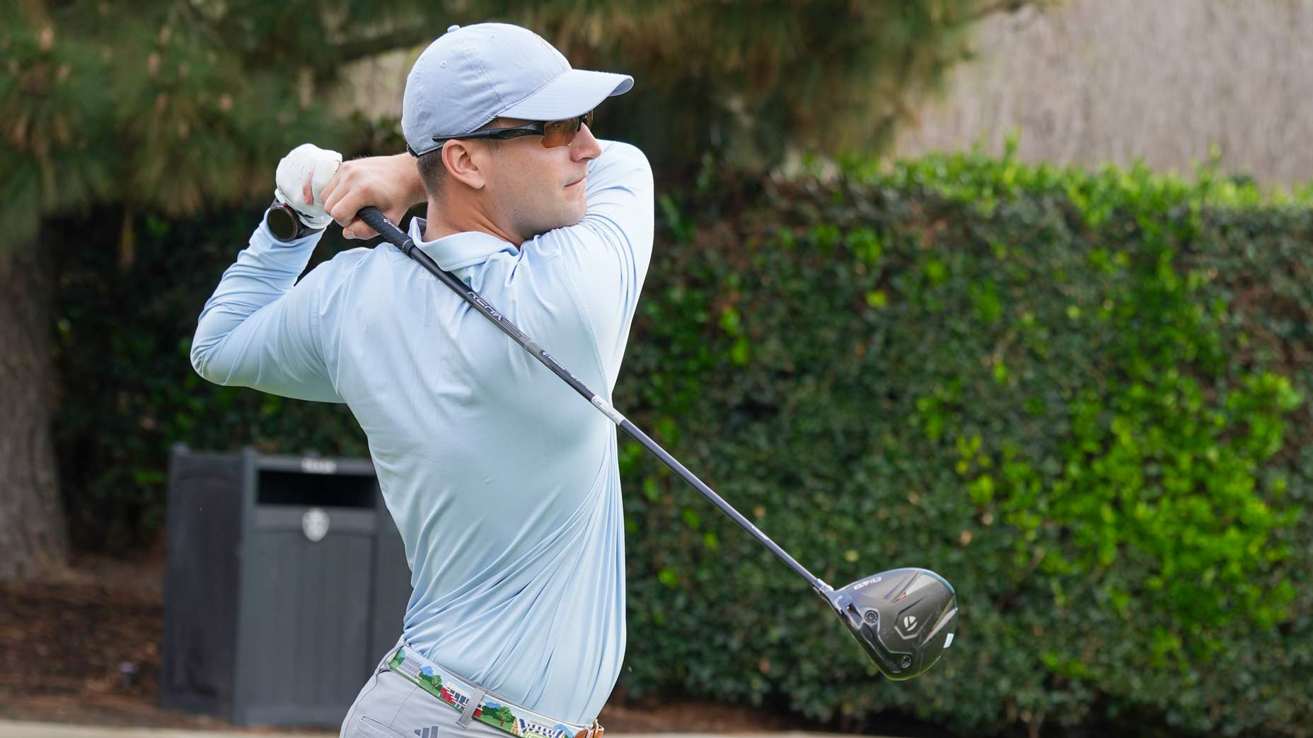 Jack Hirsh hits the TaylorMade Qi4D.