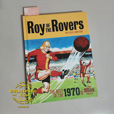 A hardcopy compilation of the best of 1970s' "Roy of the Rovers"