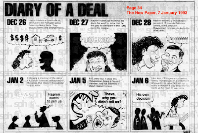 Hasnim Haron joined Johor in 1993