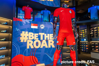 The new Singapore National Football Team Home Jersey official unveiled on 27/9/2024