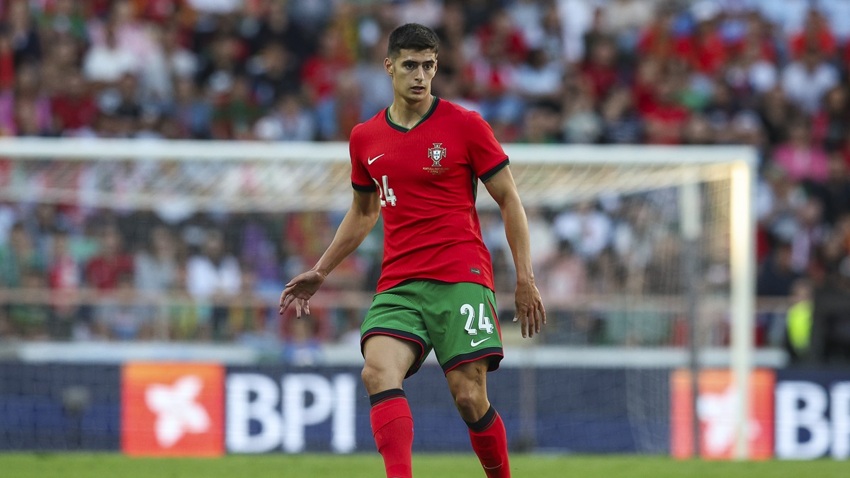 Antonio Silva representing Portugal