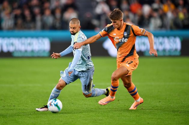 Edon Zhegrova in action for Juventus