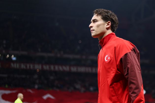 Kenan Yildiz in action for Turkiye