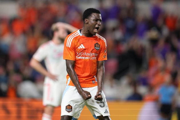 Brooklyn Raines in action for Houston