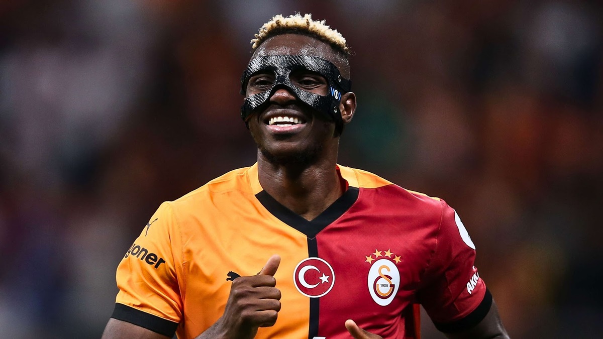 Victor Osimhen in action for Galatasaray