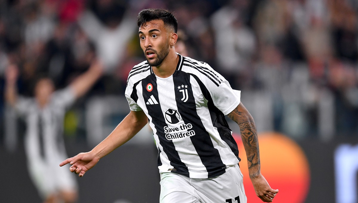 Nicolas Gonzalez in action for Juventus