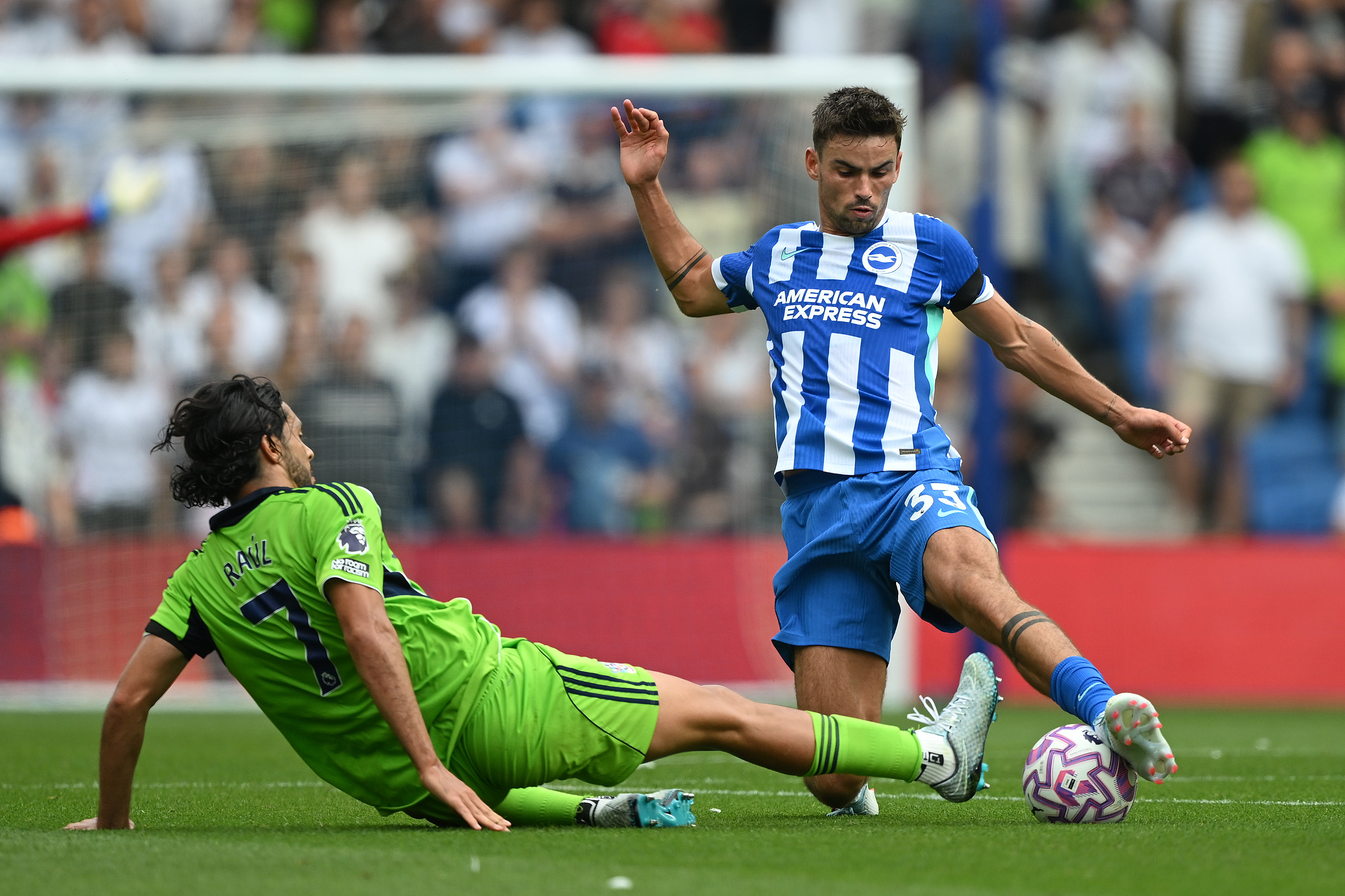 Matt O'Riley in action for Brighton