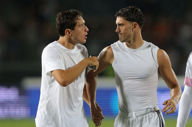 Dusan Vlahovic and Federico Chiesa