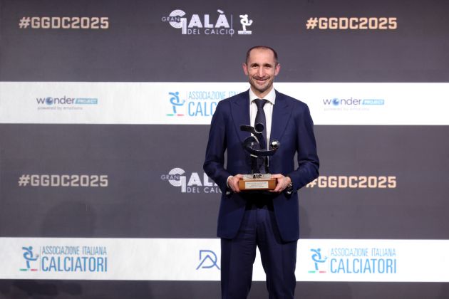 Giorgio Chiellini at Gran Gala del Calcio ceremony
